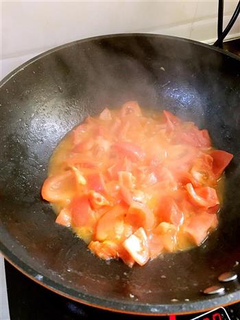 鸡蛋西红柿面的做法步骤5