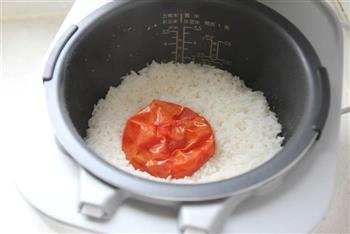 番茄焖饭的做法步骤6
