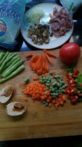 黎麦海鸭蛋焗饭的做法图解1