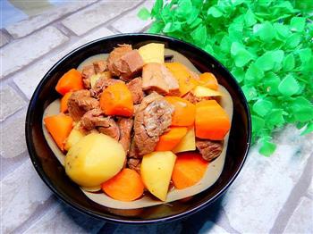 胡萝卜土豆炖牛肉的做法步骤13