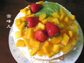水果裸蛋糕的做法步骤12