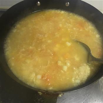 懒人麻食 西红柿鸡蛋疙瘩汤的做法图解11