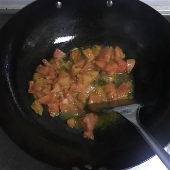 懒人麻食 西红柿鸡蛋疙瘩汤的做法步骤8