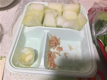 虾皮瘦肉冬瓜汤的做法步骤2