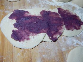 紫薯馅花馒头的做法步骤10