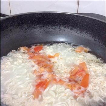 番汁虾米清汤面的做法步骤6