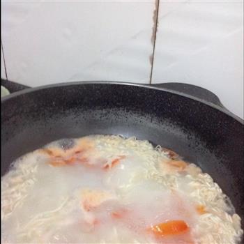 番汁虾米清汤面的做法步骤7