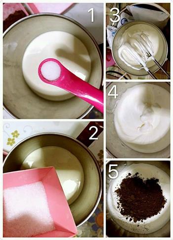 奥利奥咸奶油蛋糕的做法步骤2