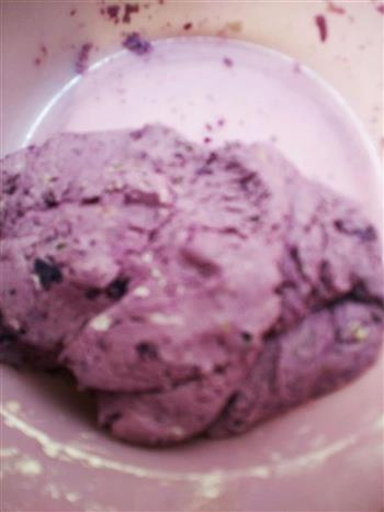 紫薯糯米糍粑的做法步骤4