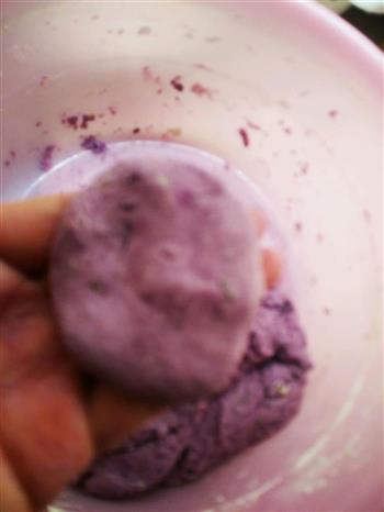 紫薯糯米糍粑的做法步骤5