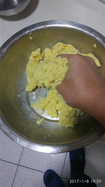 南瓜糯米饼的做法步骤3