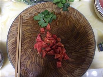 番茄牛肉炒饵块的做法图解3