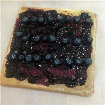 蓝莓果酱蛋糕卷的做法步骤11