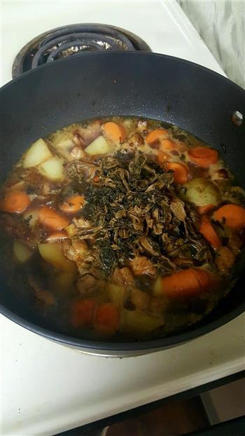 土豆胡萝卜梅干菜红烧肉的做法步骤10