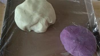 紫薯粉红薯馒头的做法步骤3