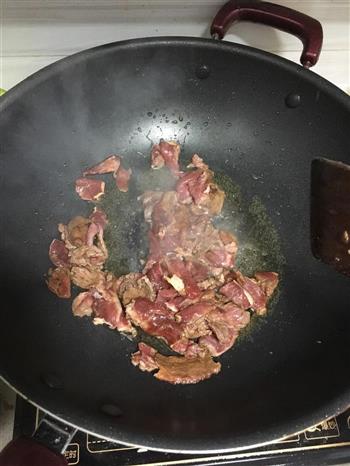 爆炒牛肉/孜然牛肉的做法步骤2