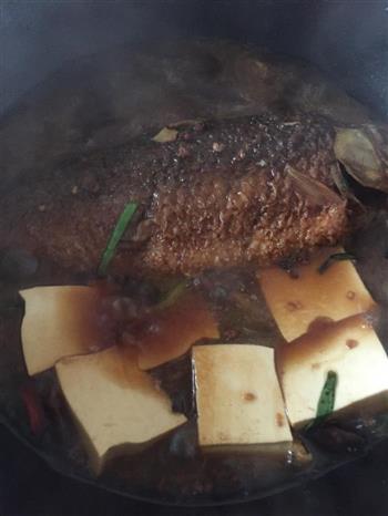 红烧鲫鱼炖豆腐的做法步骤7