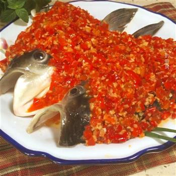 湘菜-剁椒鱼头的做法步骤20