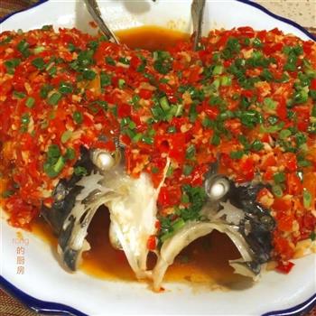 湘菜-剁椒鱼头的做法步骤24