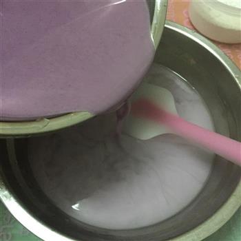 紫薯椰汁千层糕的做法步骤10