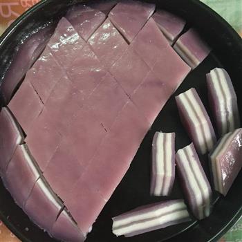 紫薯椰汁千层糕的做法步骤21