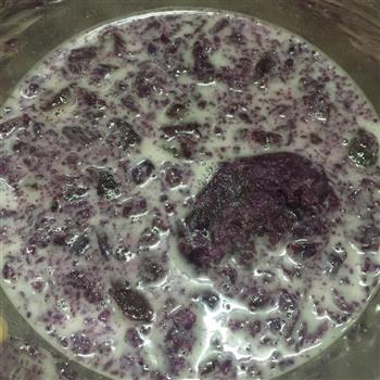 紫薯椰汁千层糕的做法步骤8