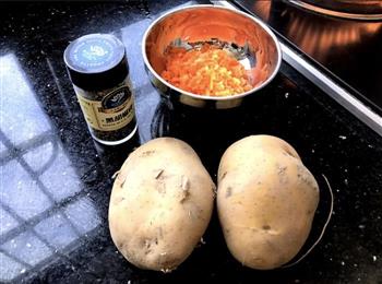 低卡减脂代餐-烤土豆泥的做法步骤1