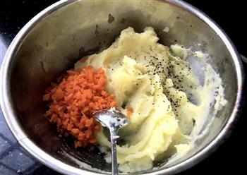 低卡减脂代餐-烤土豆泥的做法图解3