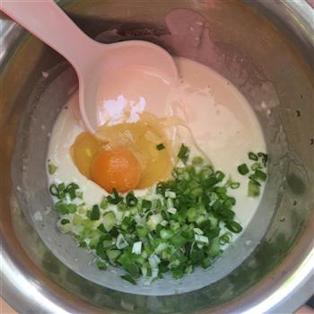 快手早餐-葱花鸡蛋饼的做法步骤3