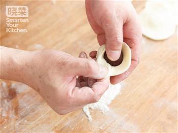 豆沙寿桃包的做法步骤10
