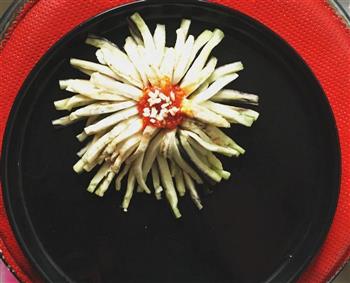 花开富贵-菊花茄子的做法步骤5