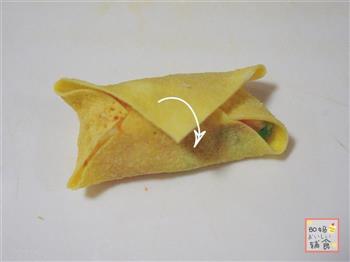 蛋皮鲜虾薯泥春卷-宝宝年夜饭的做法步骤14