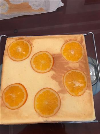香橙蛋糕卷的做法步骤11