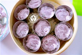 蔓越莓紫薯松糕的做法图解10