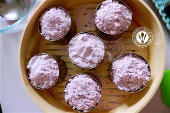 蔓越莓紫薯松糕的做法图解12