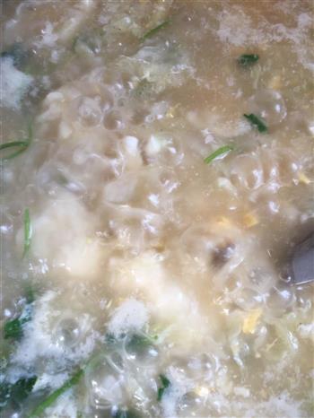 虾皮白菜疙瘩汤的做法图解5