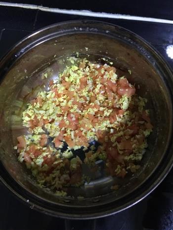 宝宝辅食西红柿炒白菜疙瘩汤的做法步骤2