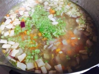 日式鸡肉咖喱饭-蔬菜汤的做法步骤9