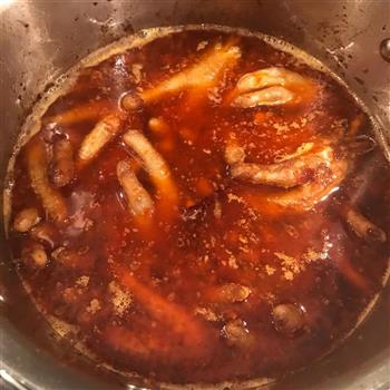 红烧鸡爪-附糍粑海椒做法的做法步骤13