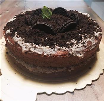 醇厚奥利奥巧克力私房蛋糕的做法步骤10