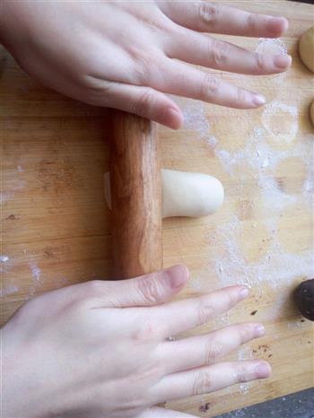 豆沙馅葵花酥的做法步骤6