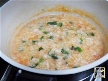 番茄银鳕鱼小米疙瘩汤的做法图解13