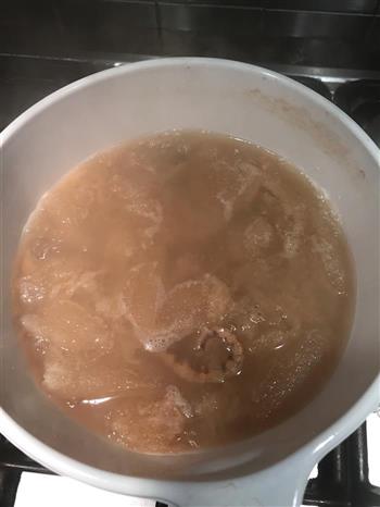 扇贝竹荪味增汤的做法步骤5
