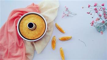 香橙戚风蛋糕的做法步骤13