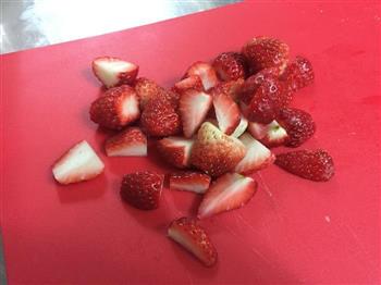 蜜豆草莓 抹茶蛋糕卷的做法步骤23