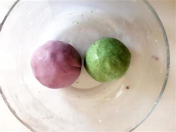 双色紫薯汤圆的做法步骤5