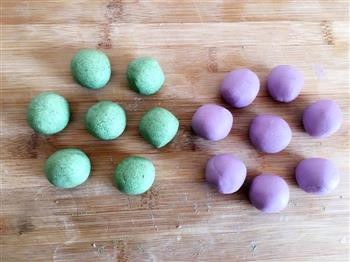 双色紫薯汤圆的做法步骤7