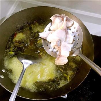 香辣酸菜鱼—在家做出饭店的味道的做法步骤27