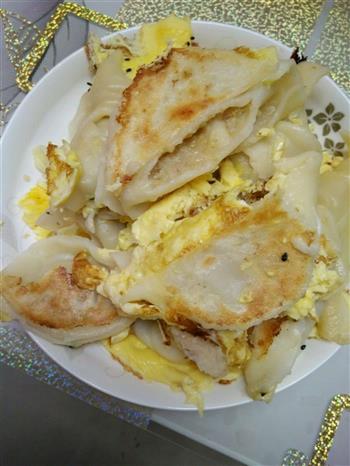 鸡蛋煎饺子的做法步骤9