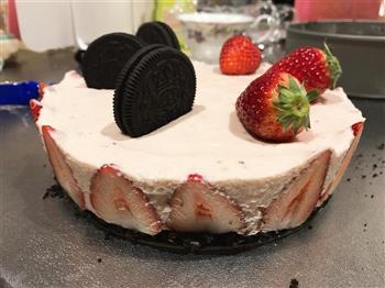 梦幻草莓芝士蛋糕的做法步骤10